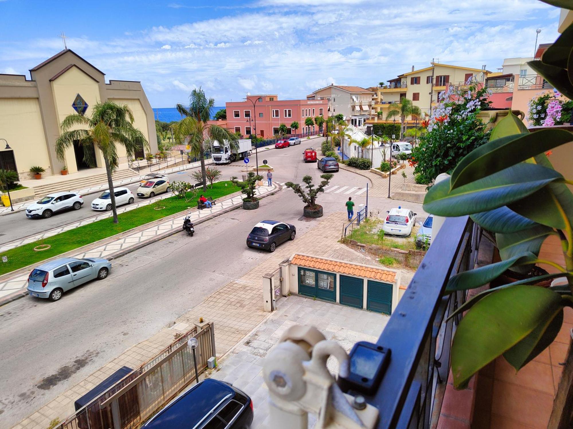 "Appartamento Del Mare Gliaca" Con Vista Isole Eolie,Ampia Terrazza,Wifi E Parcheggio Privato Gratuito Piraino Eksteriør bilde
